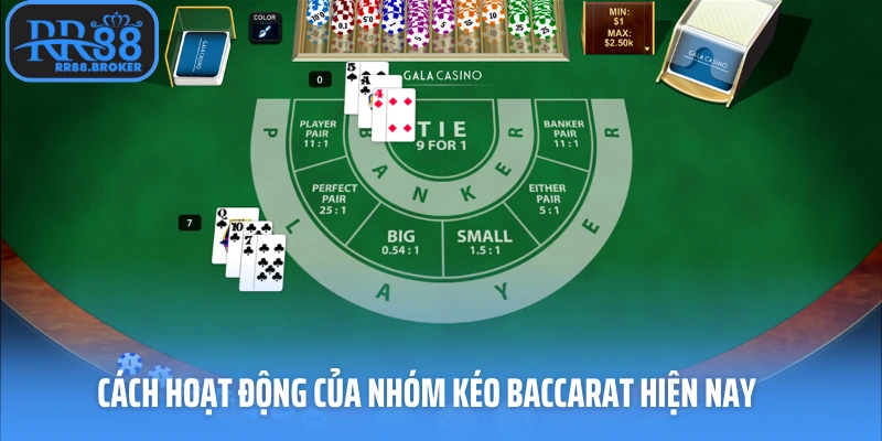 Cách hoạt động của nhóm kéo baccarat hiện nay