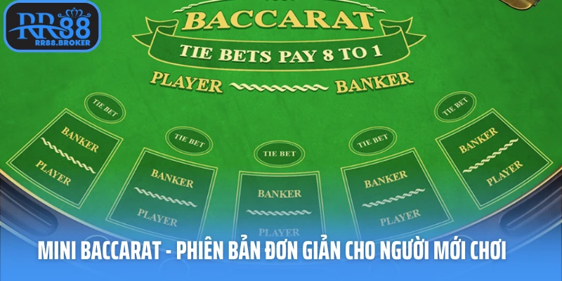 Mini baccarat